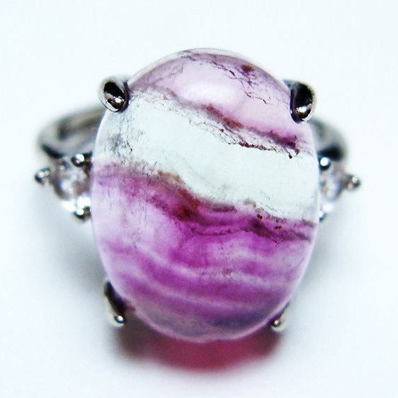 フローライト 指輪(17号)[T426-8502]