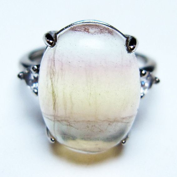 フローライト 指輪(17号)[T426-8529]