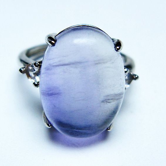 フローライト指輪(18号)[T426-8635]