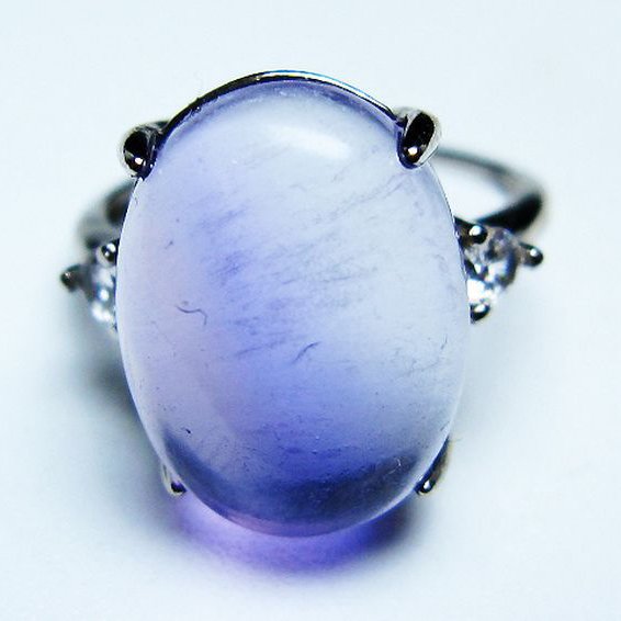 フローライト指輪(18号)[T426-8636]