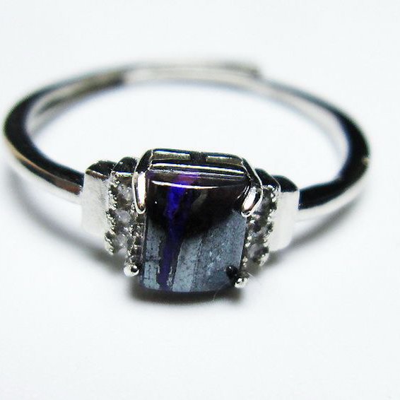 スギライト指輪(16号)[T427-4540]