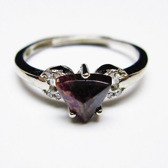 スギライト指輪(15号)[T427-4786]