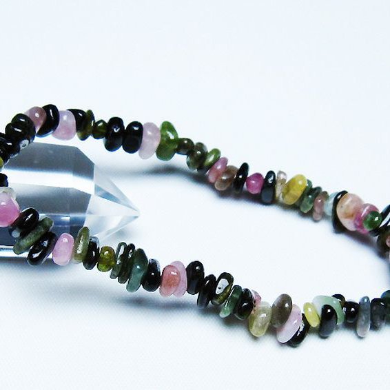 ミックスカラートルマリンブレスレット[T429-1054]