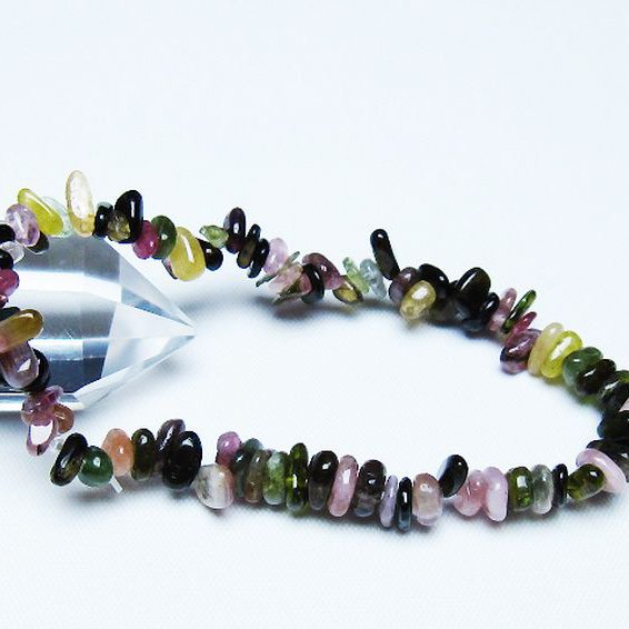 ミックスカラートルマリンブレスレット[T429-970]