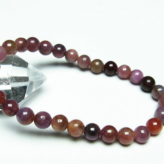 ルビーブレスレット6mm[T430-4474]