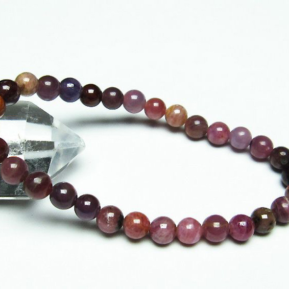 ルビーブレスレット6mm[T430-4485]