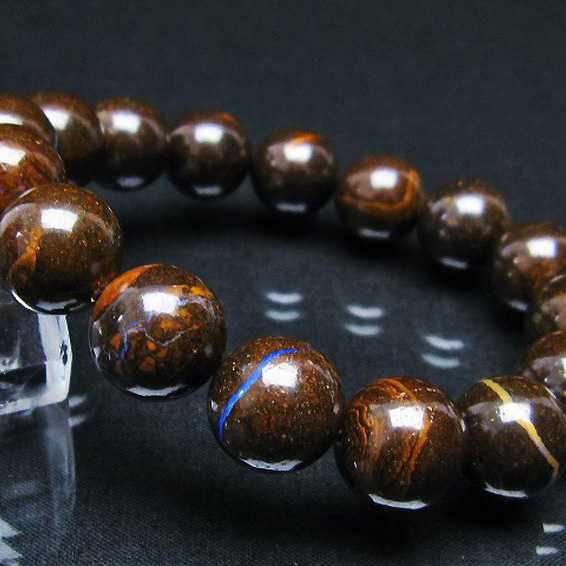 アイアンオパール ブレスレット13mm[T435-7927]