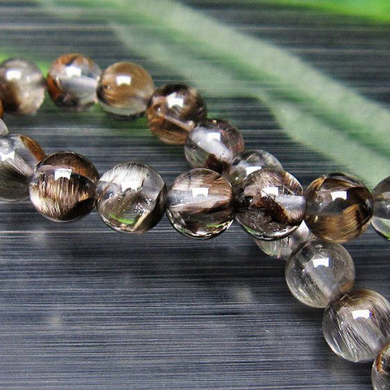 放射プラチナルチルブレスレット7mm[T437-2217]