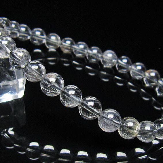 放射プラチナルチルブレスレット 7mm [t437-2326]