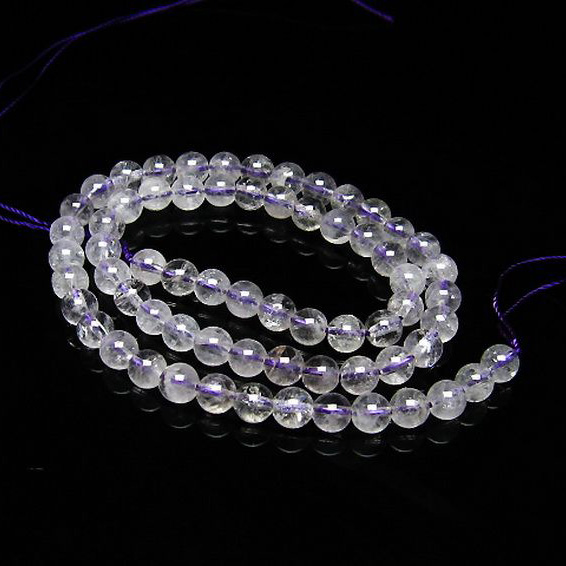 アメジスト一連6mmビーズ[T438-4631]