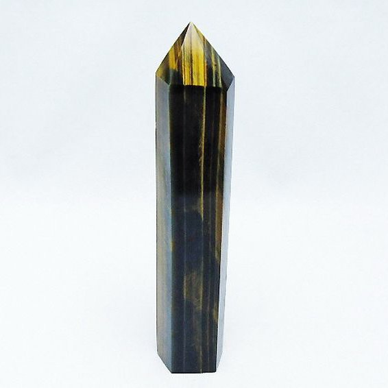 ブルータイガーアイ 六角柱[T443-4788]