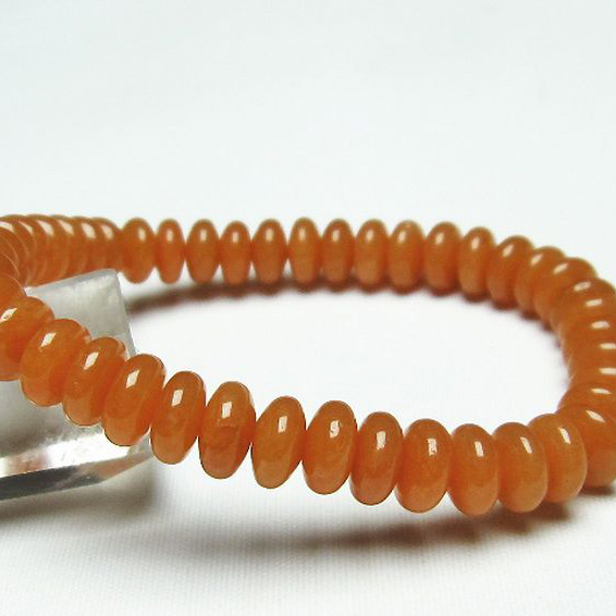 赤インド翡翠 ブレスレット8mm[T445-1774]