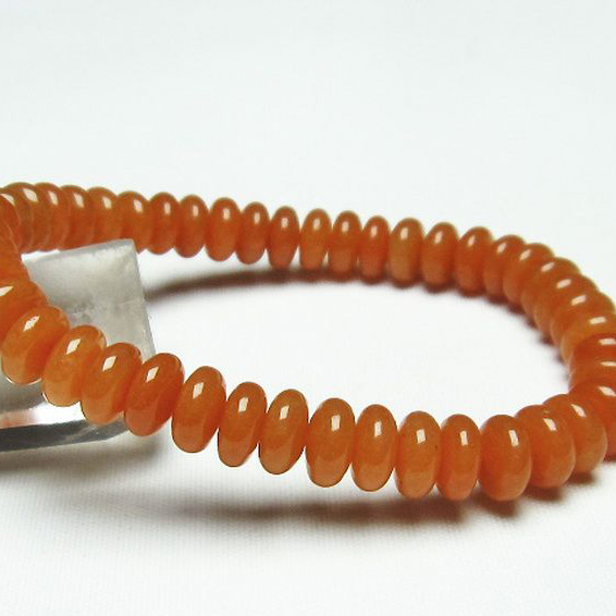 赤インド翡翠 ブレスレット8mm[T445-1782]