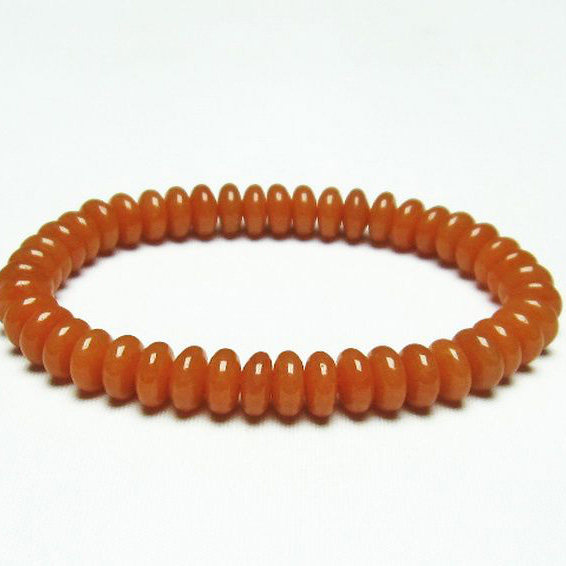 赤インド翡翠 ブレスレット8mm[T445-1795]