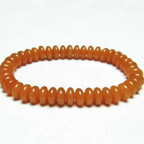 赤インド翡翠 ブレスレット8mm[T445-1817]