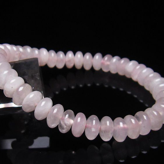 ローズクォーツブレスレット8mm[T446-1887]