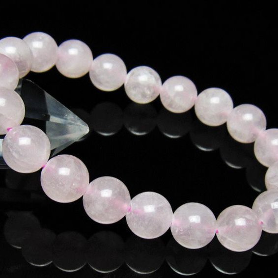 ローズクォーツブレスレット 10mm [t446-2841]