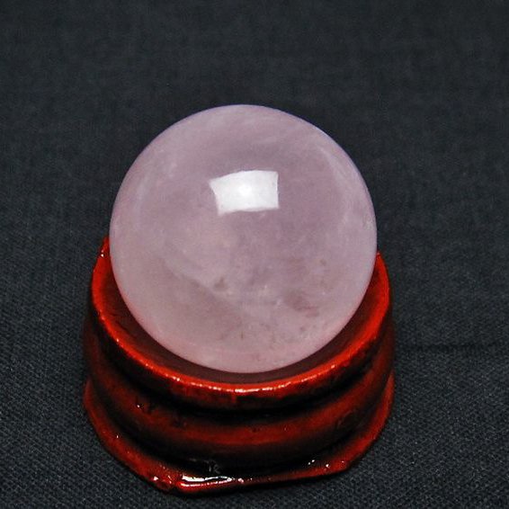 ローズクォーツ丸玉 20mm [T451-9828]