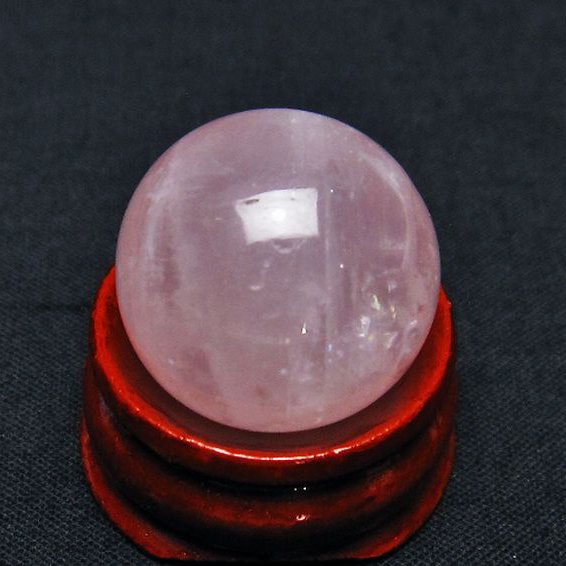 ローズクォーツ丸玉 20mm [T451-9842]