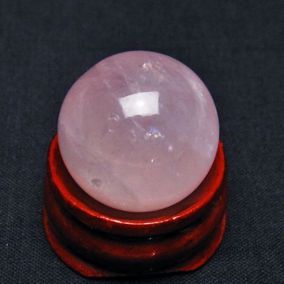 ローズクォーツ丸玉 20mm [T451-9850]