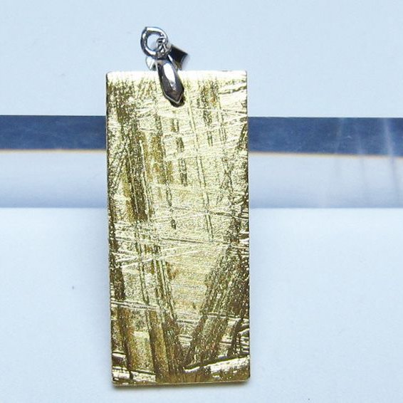 ゴールドギベオン（メテオライト）ペンダント [t452-3705]