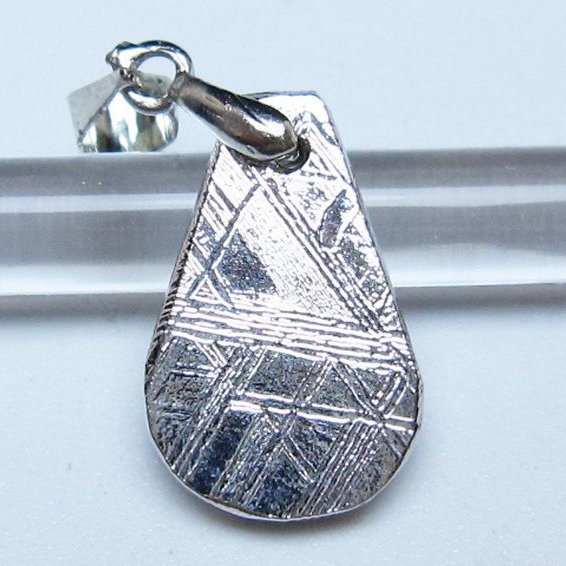 シルバーギベオン（メテオライト）ペンダント [t452-3751]
