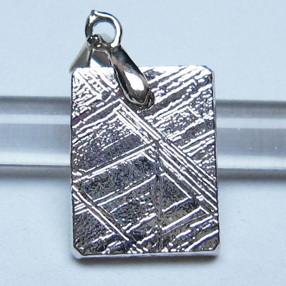 シルバーギベオン（メテオライト）ペンダント [t452-3762]