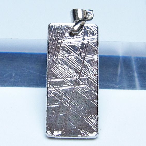 シルバーギベオン（メテオライト）ペンダント [t452-3791]