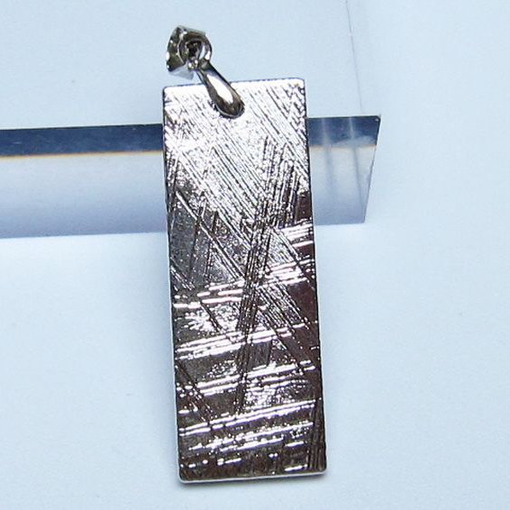 シルバーギベオン（メテオライト）ペンダント [t452-3805]