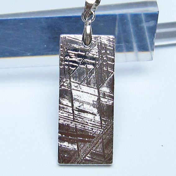 シルバーギベオン（メテオライト）ペンダント [t452-3817]