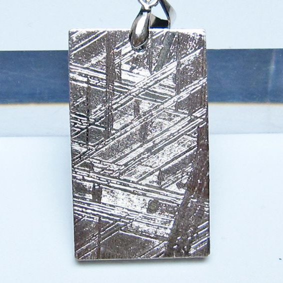 シルバーギベオン（メテオライト）ペンダント [t452-3820]