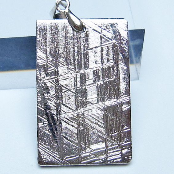 シルバーギベオン（メテオライト）ペンダント [t452-3846]