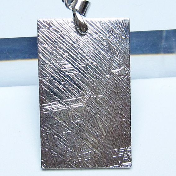 シルバーギベオン（メテオライト）ペンダント [t452-3859]