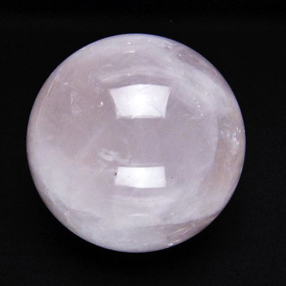ローズクォーツ丸玉73mm[T456-13319]