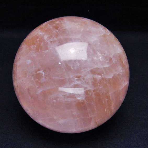 ローズクォーツ丸玉 86mm [T456-14122]