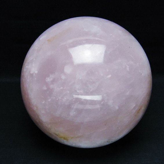 1.4Kgローズクォーツ丸玉 99mm [T456-14478]