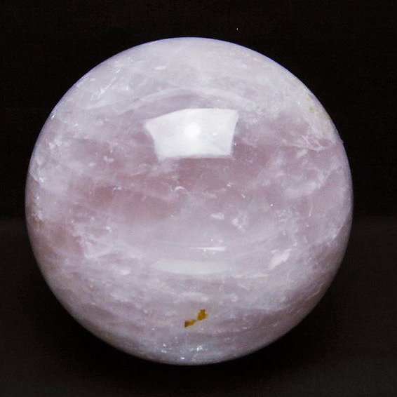 3Kgローズクォーツ丸玉 135mm [T456-14493]