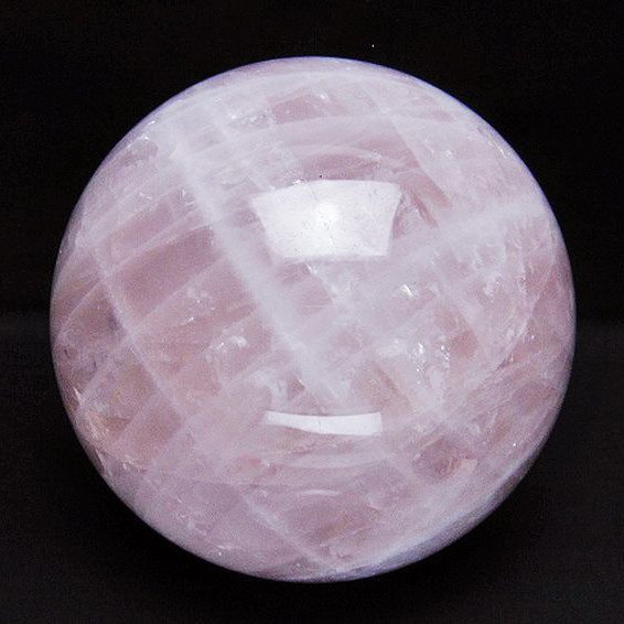3.2Kgローズクォーツ丸玉 135mm [T456-14591]