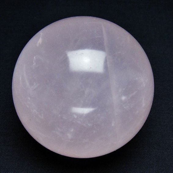 ローズクォーツ丸玉 66mm [t456-14631]