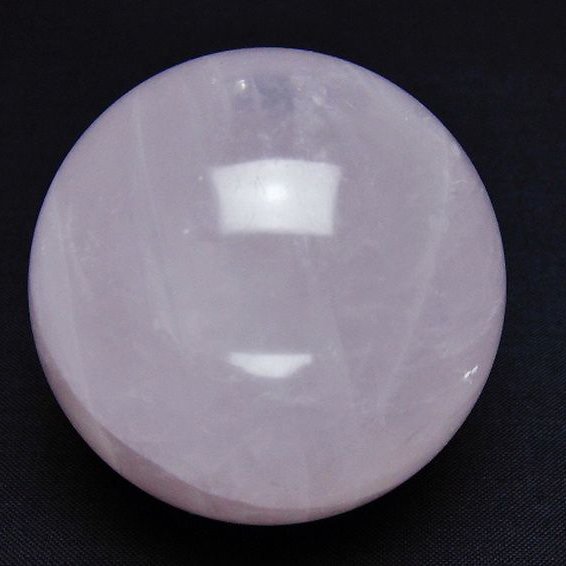 ローズクォーツ丸玉 59mm [t456-14635]
