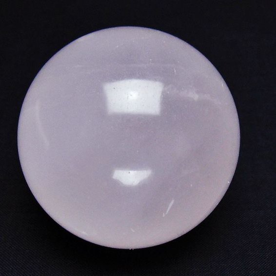 ローズクォーツ丸玉 55mm [t456-14642]