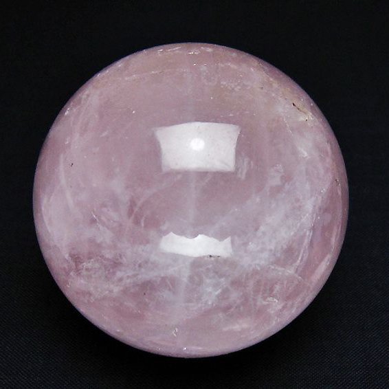 ローズクォーツ丸玉 58mm [t456-14845]