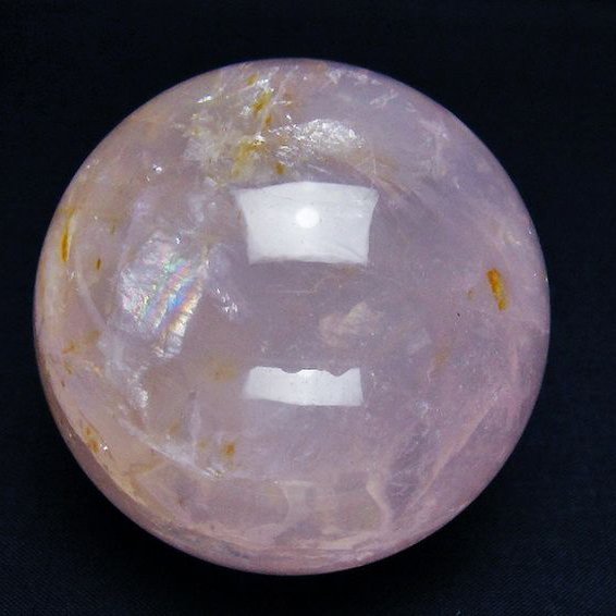 ローズクォーツ丸玉 67mm [T456-14855]