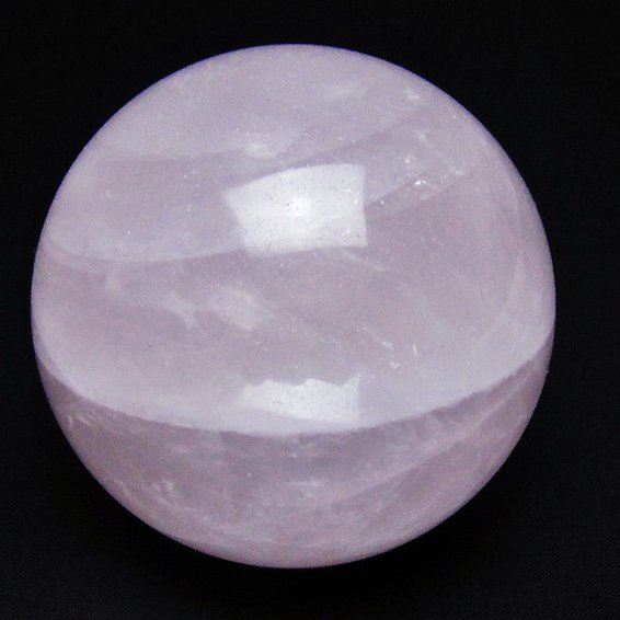 ローズクォーツ丸玉 71mm [T456-15402]