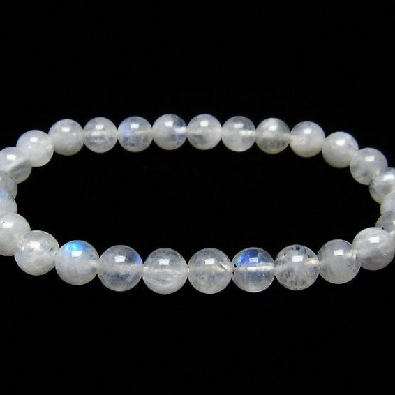 ムーンストーンブレスレット7mm[T459-10103]