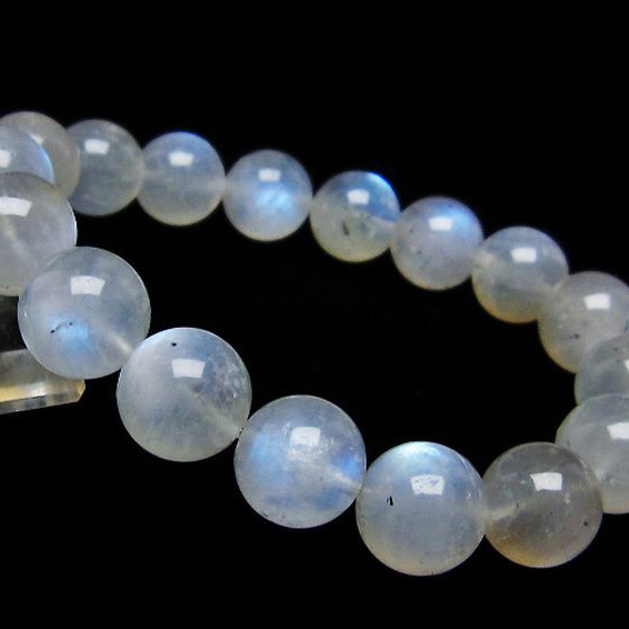 ムーンストーンブレスレット12mm[T459-10543]