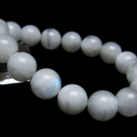 ムーンストーンブレスレット 13mm [T459-11458]