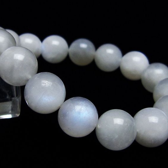 ムーンストーンブレスレット 13mm [T459-11483]
