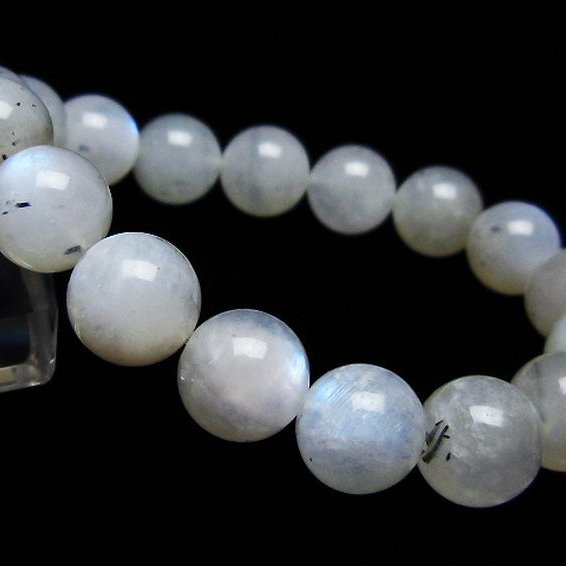 ムーンストーンブレスレット 12mm [T459-11513]