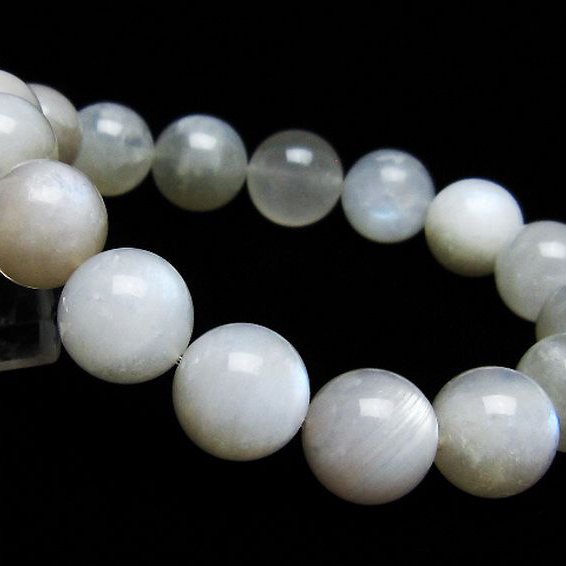 ムーンストーンブレスレット 13mm [T459-11518]